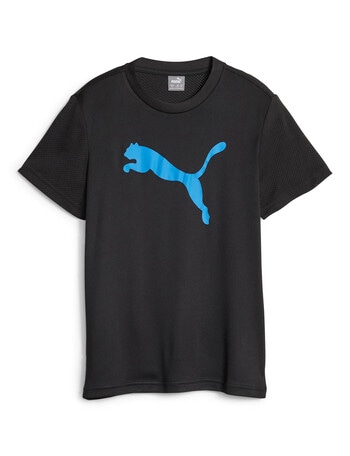 Puma Active Sports Poly Cat Tee, Black product photo