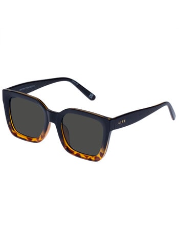 Aire Abstraction Sunglasses, Black & Tortoise product photo