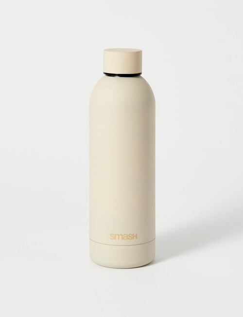 Smash Twist Double Wall Stainless Steel Bottle, 500ml, Sand product photo