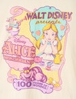 Licensed Disney 100 Vintage Alice PJ Set, Cream & Lilac, 8-16 product photo View 02 S
