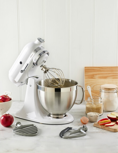 KitchenAid Artisan KSM195 Mixer, White product photo View 02 L