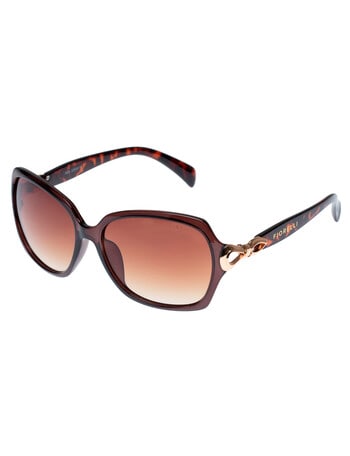 Fiorelli Iris Sunglasses, Brown & Tortoise product photo