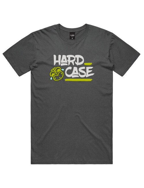 Mr Vintage Hard Case Tee, Charcoal product photo