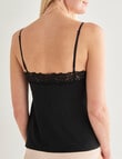 Lyric Lace Cami Top, Black product photo View 02 S