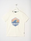 No Issue Wave Short Sleeve Tee, White product photo