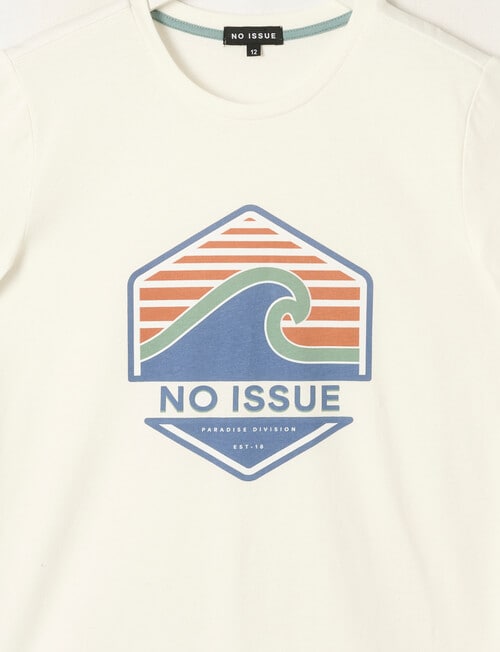 No Issue Wave Short Sleeve Tee, White product photo View 02 L
