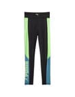 Puma Fit 7/8 Tights, Black & Blue product photo View 02 S