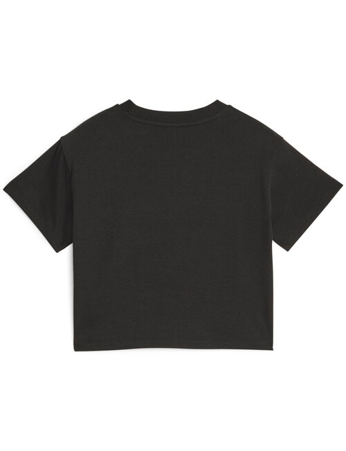 Puma Cosmic Girl Cropped Tee, Black product photo View 02 L