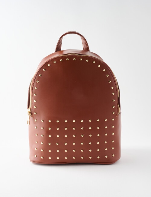 Switch Studded Backpack, Tan, 8-16 product photo View 03 L
