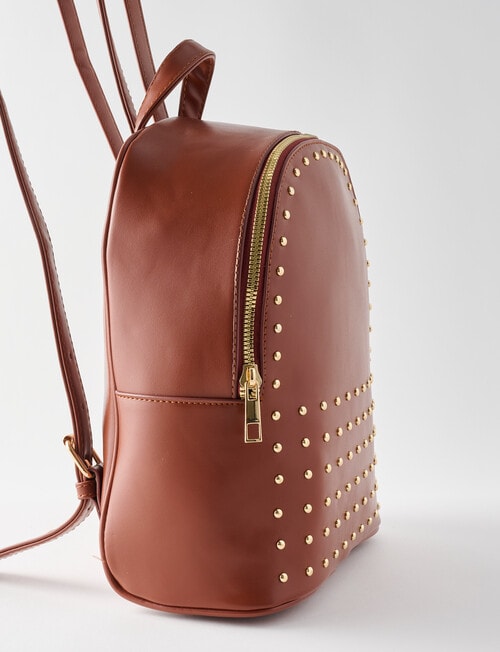 Switch Studded Backpack, Tan, 8-16 product photo View 04 L