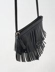 Switch Fringe Cross Body Bag, Black, 8-16 product photo View 04 S