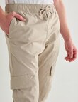 Tarnish Enzo Jogger Cargo Pant, Sand product photo View 04 S