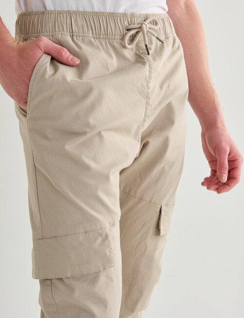 Tarnish Enzo Jogger Cargo Pant, Sand product photo View 04 L