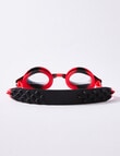 Wavetribe Spike Goggles, Red & Black product photo View 03 S