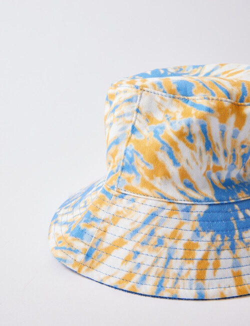 Mac & Ellie Tie Dye Reversible Bucket Hat, Blue product photo View 02 L