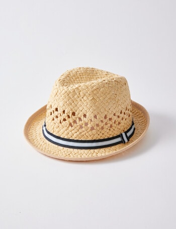 Mac & Ellie Trilby Hat, Natural product photo