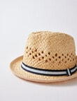 Mac & Ellie Trilby Hat, Natural product photo View 02 S
