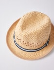 Mac & Ellie Trilby Hat, Natural product photo View 03 S