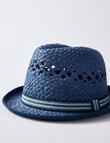 Mac & Ellie Trilby Hat, Navy product photo View 02 S