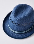 Mac & Ellie Trilby Hat, Navy product photo View 03 S