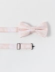 Laidlaw + Leeds Fancy Floral Bow Tie, Pink product photo