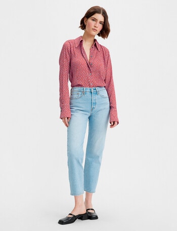 Levis Wedgie Straight Jean, Fully Baked, 28" product photo