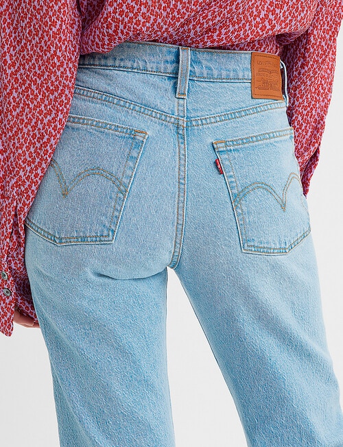 Levis Wedgie Straight Jean, Fully Baked, 28" product photo View 03 L