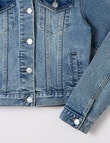 Switch Faded Denim Jacket, Malibu Blue product photo View 03 S