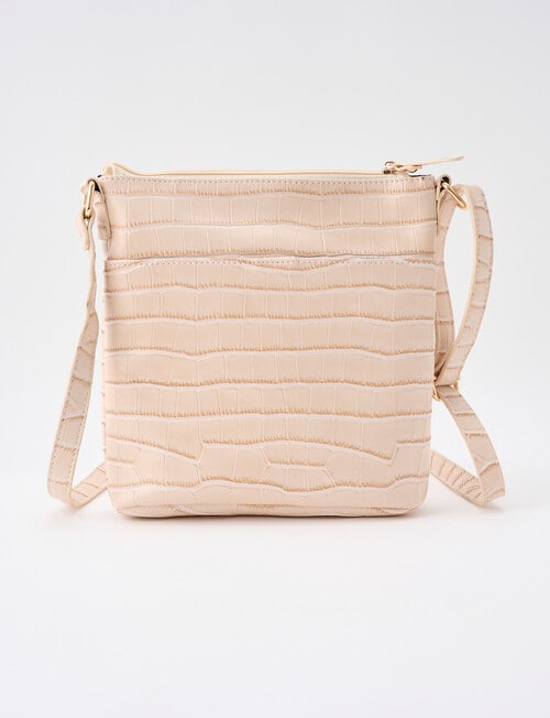 Boston + Bailey Gianna Crossbody Bag, Taupe product photo View 02 L