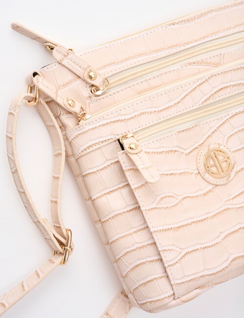 Boston + Bailey Gianna Crossbody Bag, Taupe product photo View 05 L