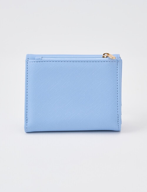 Boston + Bailey Small Wallet With Coin Pocket, Blue product photo View 02 L