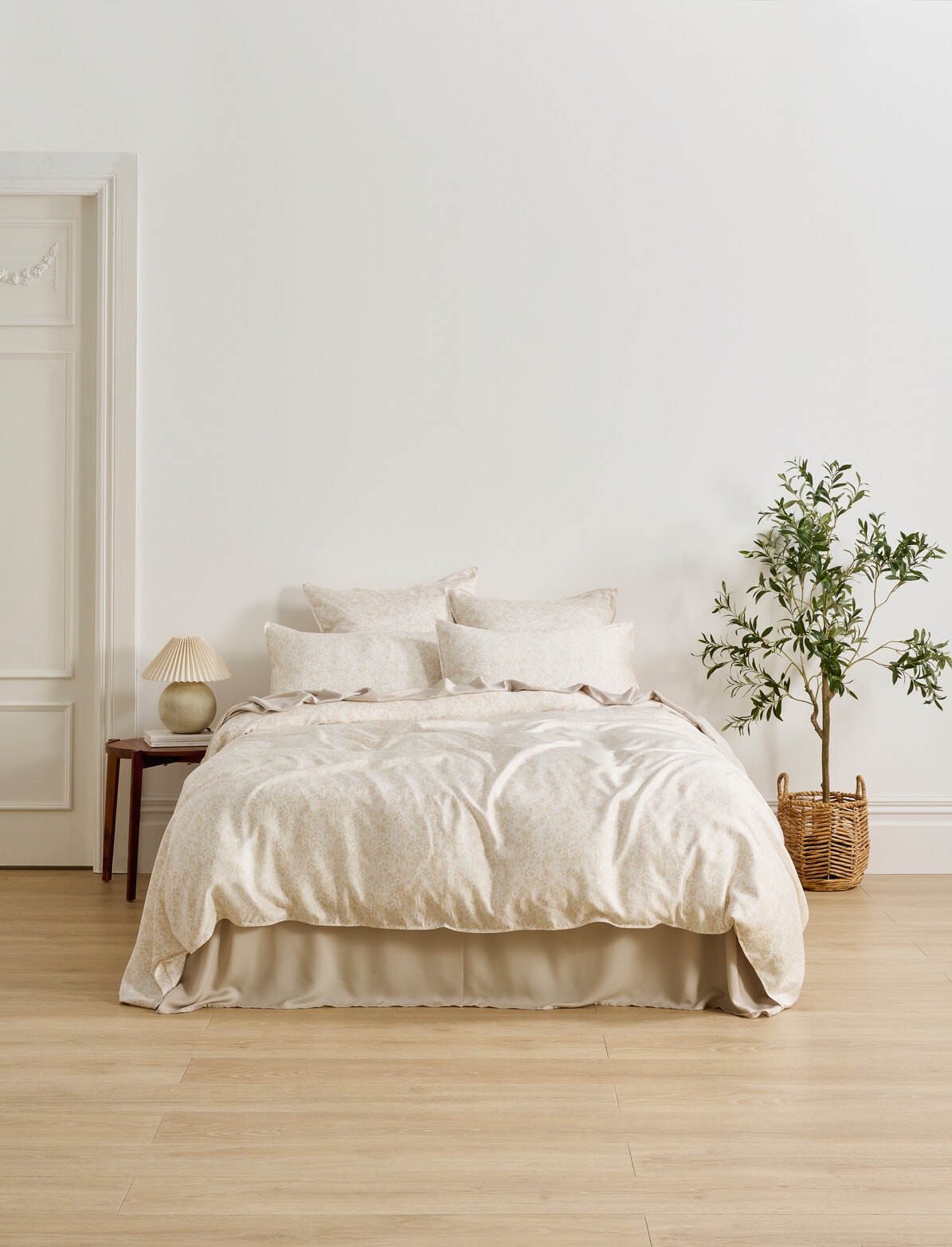 Domani Silky Tencel Duvet Cover, Linen Print Duvet Covers & Coordinates