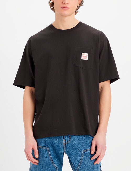 Levis Workwear Short Sleeve Tee, Meteorite Black product photo