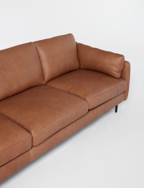 LUCA Rio Leather 3 Seater Sofa product photo View 03 L