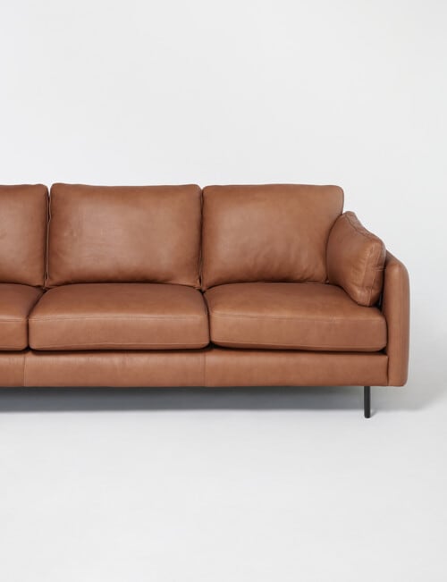 LUCA Rio Leather 3 Seater Sofa product photo View 05 L