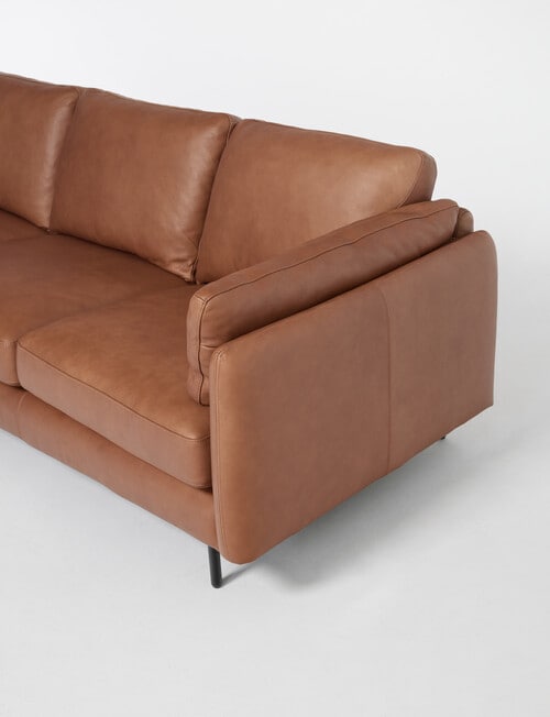 LUCA Rio Leather 3 Seater Sofa product photo View 06 L