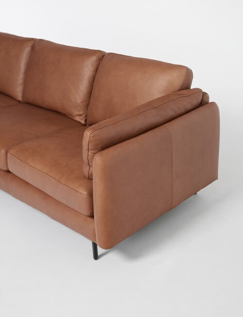 LUCA Furniture Rio Leather 3 Seater Sofa product photo View 07 L