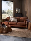 LUCA Furniture Rio Leather 3 Seater Sofa product photo