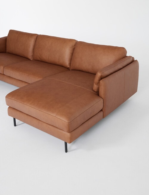 LUCA Rio Leather 2.5 Seater Sofa with Right Hand Chaise product photo View 05 L