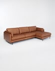 LUCA Furniture Rio Leather 2.5 Seater Sofa with Right Hand Chaise product photo