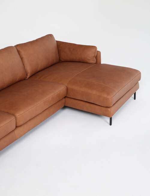 LUCA Furniture Rio Leather 2.5 Seater Sofa with Right Hand Chaise product photo View 02 L
