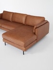 LUCA Furniture Rio Leather 2.5 Seater Sofa with Right Hand Chaise product photo View 05 S