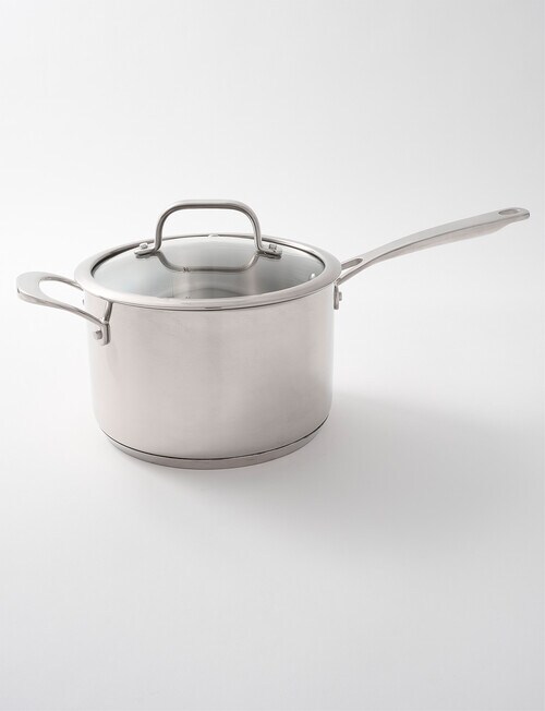 Stevens Titan Stainless Steel Saucepan with Lid, 20cm product photo
