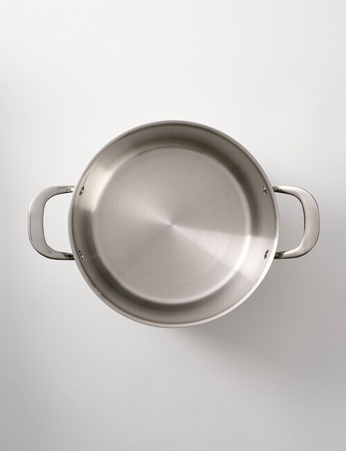 Stevens Titan Stainless Steel Stockpot with Lid, 7 Litre, 24cm product photo View 02 L