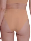 Sloggi Zero Feel High Waist Brief, Brown, S-XL product photo View 02 S