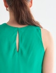 State of play Heather Top, Green Lily product photo View 04 S