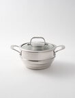Stevens Titan Stainless Steel Universal Steamer with Lid product photo