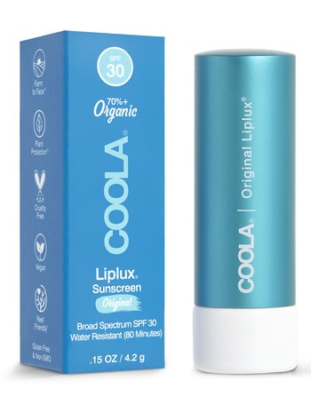 COOLA Classic Liplux Organic Lip Balm Sunscreen SPF 30, Original product photo
