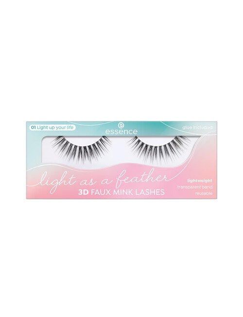 Essence Light As A Feather 3D Faux Mink Lashes, 01 product photo