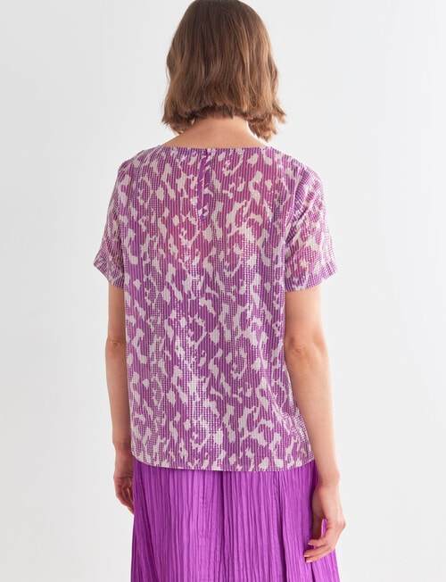 Jigsaw Sequin Echo Top, Orchid product photo View 02 L